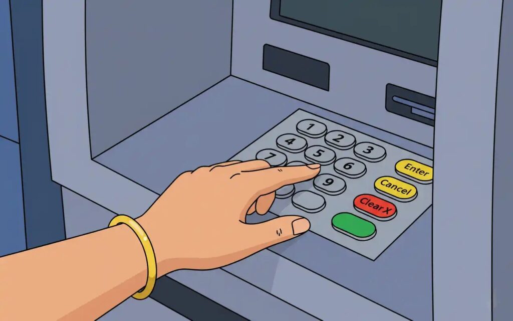 sbi atm pin generation by atm