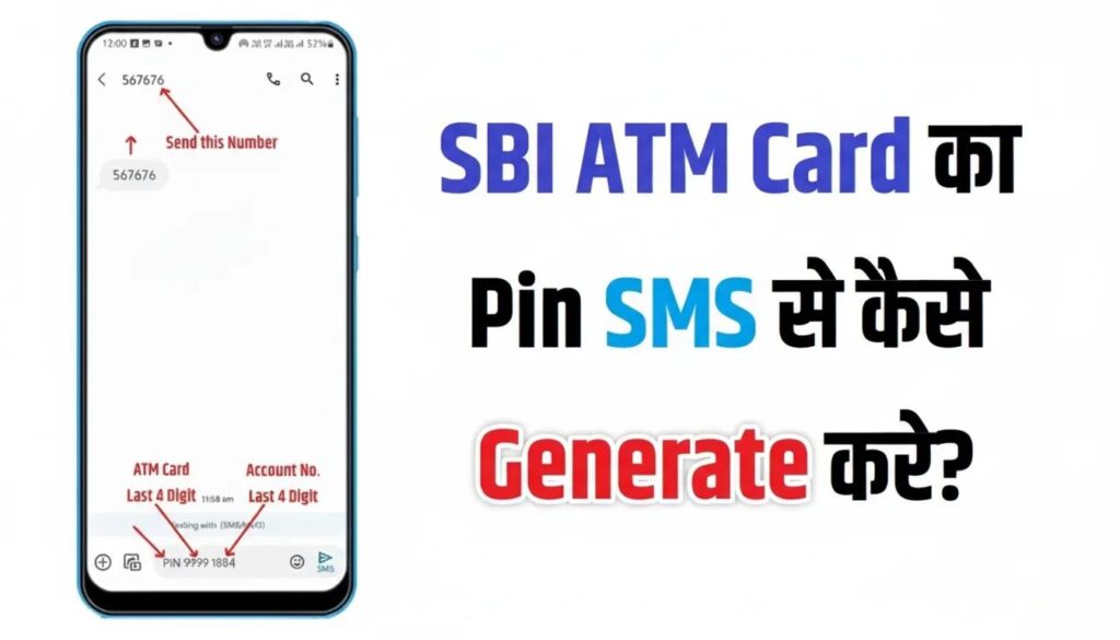 sbi atm pin generation by sms